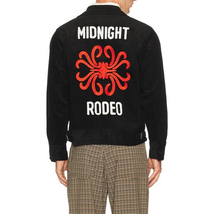 Midnight Rodeo 【 Cord Club Jacket Men Black 】 クラブ Jacket ジャケット メンズ 黒色 ブラック