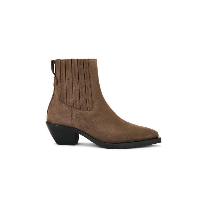 オールセインツ Allsaints 【 Marcie Suede Boot Women Pine Bark Brown 】 スエード・スウェード ブーツ レディース 赤銅色 赤銅色