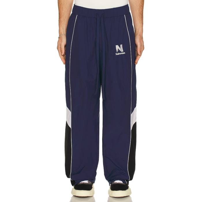 Nahmias 【 Warm Up Pant Men Cobalt Blue 】 ウォーム パンツ メンズ 青色 ブルー｜スニケス