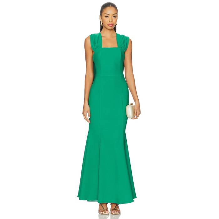 Elliatt 【 Mira Gown Women Forest Green 】 レディース フォレスト green 緑・緑であること ドレス-レディースファッション