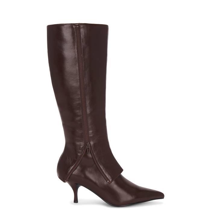 ジェフリーキャンベル Jeffrey Campbell 【 Cover-Hi Boots Women Deep Brown 】 ブーツ レディース ディープ 赤銅色 赤銅色