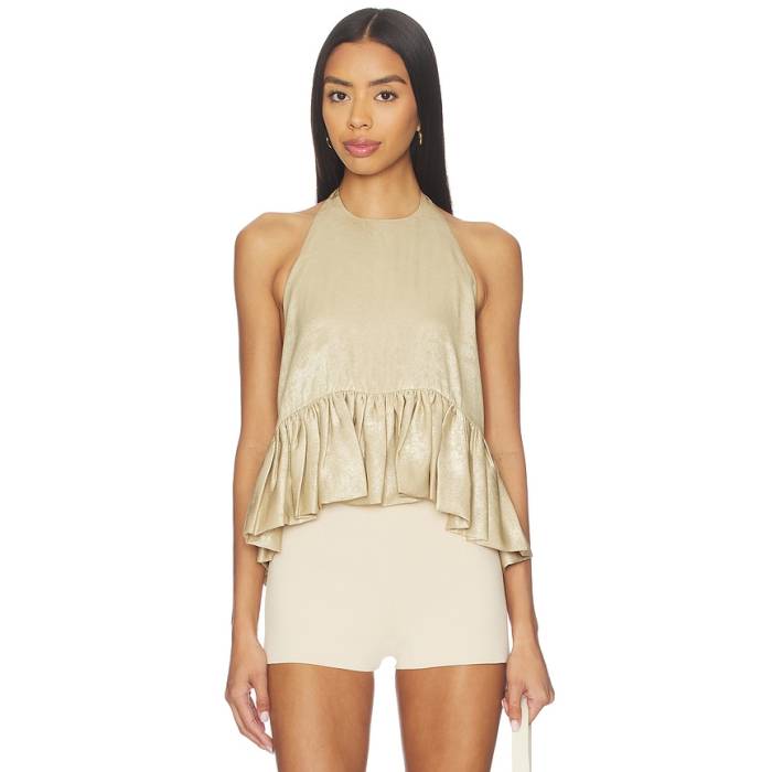 Azeeza 【 Winston Top Women Gold 】 レディース ゴールド