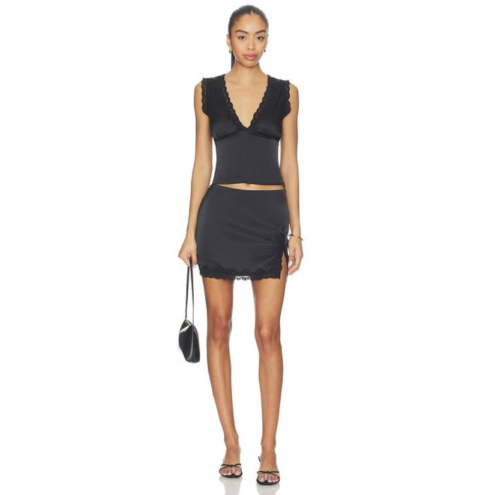 More To Come 【 Elsa Skirt Set Women Black 】 レディース 黒いこと 黒いこと