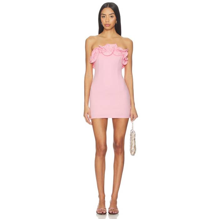 More To Come 【 Cristina Mini Dress Women Pink 】 お召しもの レディース pink サクラ色