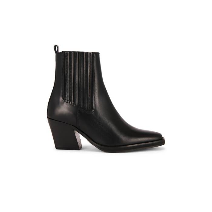 Samsoe Samsoe 【 Sophia Low Boots Women Black 】 ブーツ レディース 黒いこと 黒いこと
