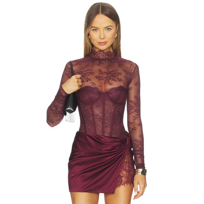 Retrofete 【 Valentina Bodysuit Women Port 】 上半身背広 レディース