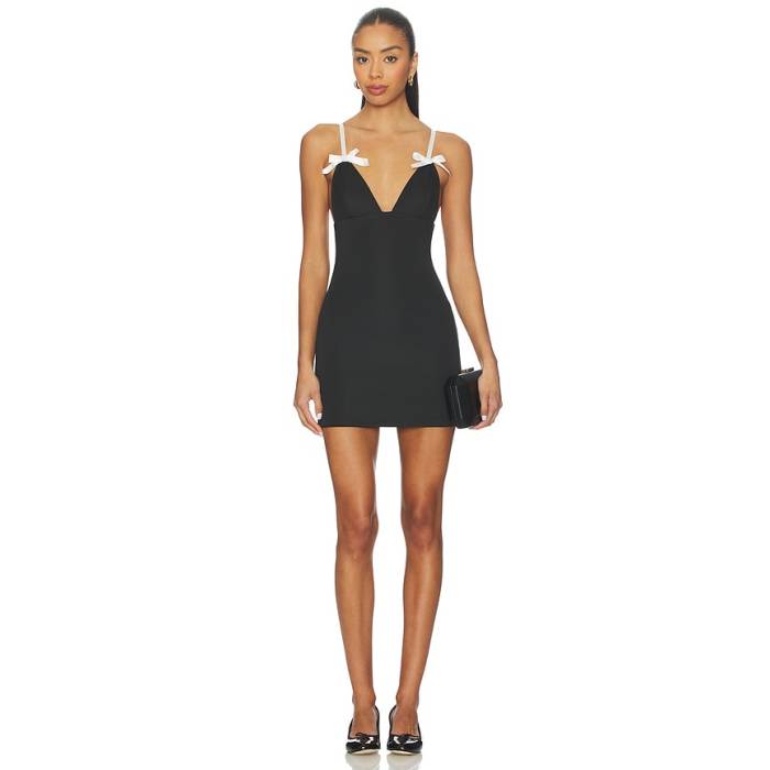 More To Come 【 Delilah Mini Dress Women Black 】 御召しもの レディース 黒いこと 黒いこと
