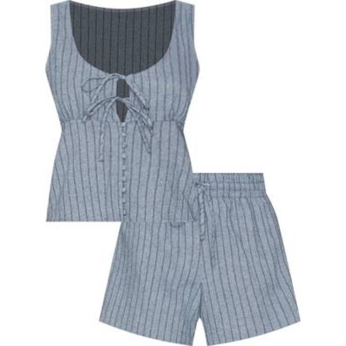 Heartloom 【 Jeni Set Women Indigo 】 レディース 藍色・インディゴ