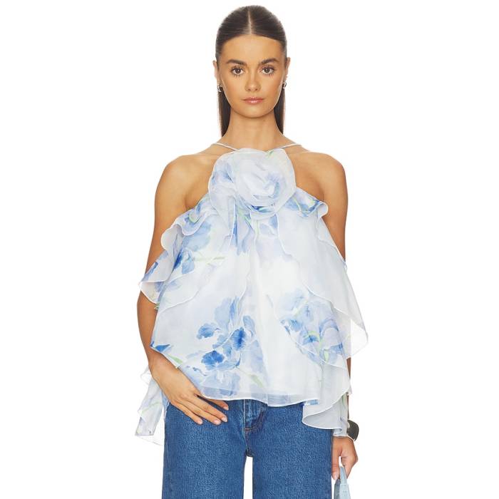 Aje 【 Pandorea Layered Top Women Iris 】 レディース