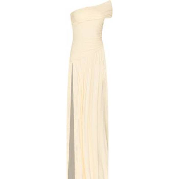 Runaway The Label 【 Larsen One Shoulder Maxi Dress Women Lemon 】 お召しもの レディース