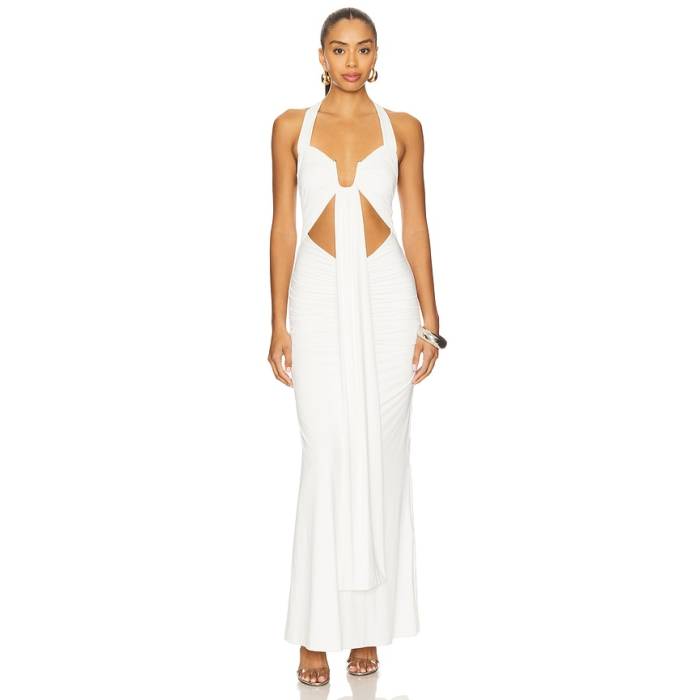 Runaway The Label 【 Flora Maxi Dress Women White 】 お召しもの レディース 白いこと 白いこと レディースファッション-ドレス