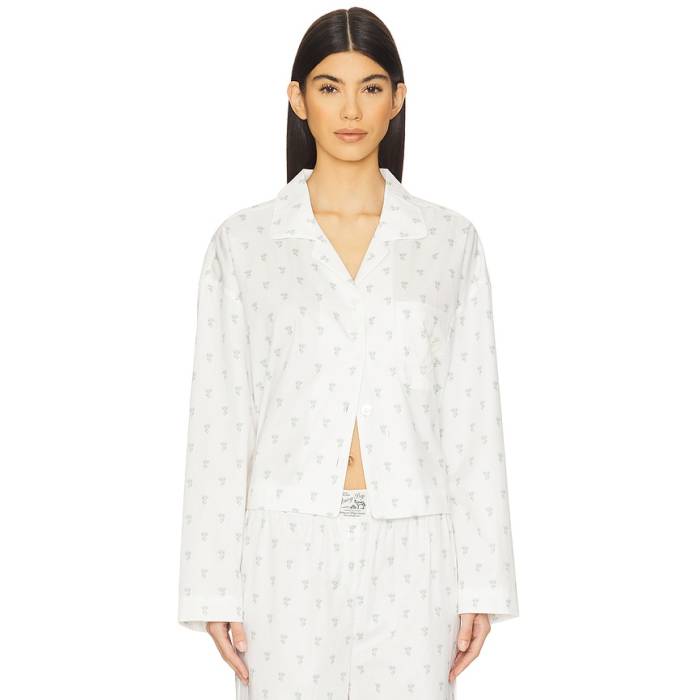 Dairy Boy 【 Elizabeth Sleep Top Women Powder Blue 】 レディース 青味 青み