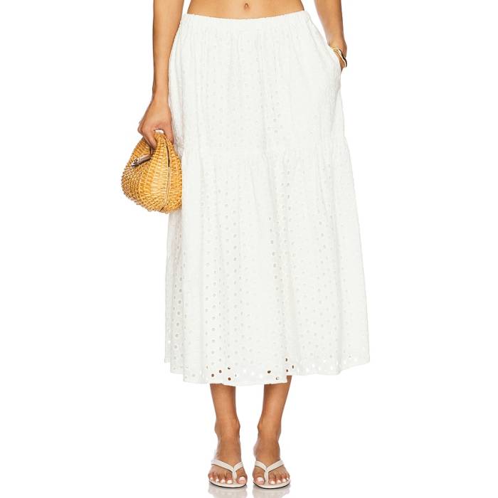 Astr The Label 【 Nalley Skirt Women White 】 レディース 白色 ホワイト｜スニケス