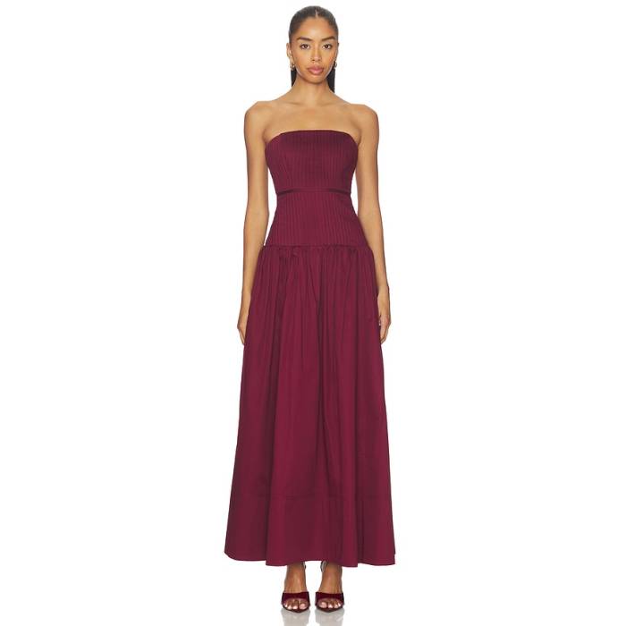 Aje 【 Vacation Gown Women Plum 】 レディース