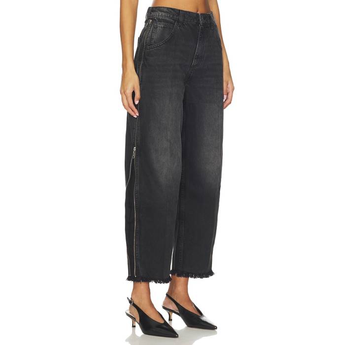 Seventy + Mochi 【 Bo Zip Wide Leg Jeans Women Fairbanks 】 デニム レディース