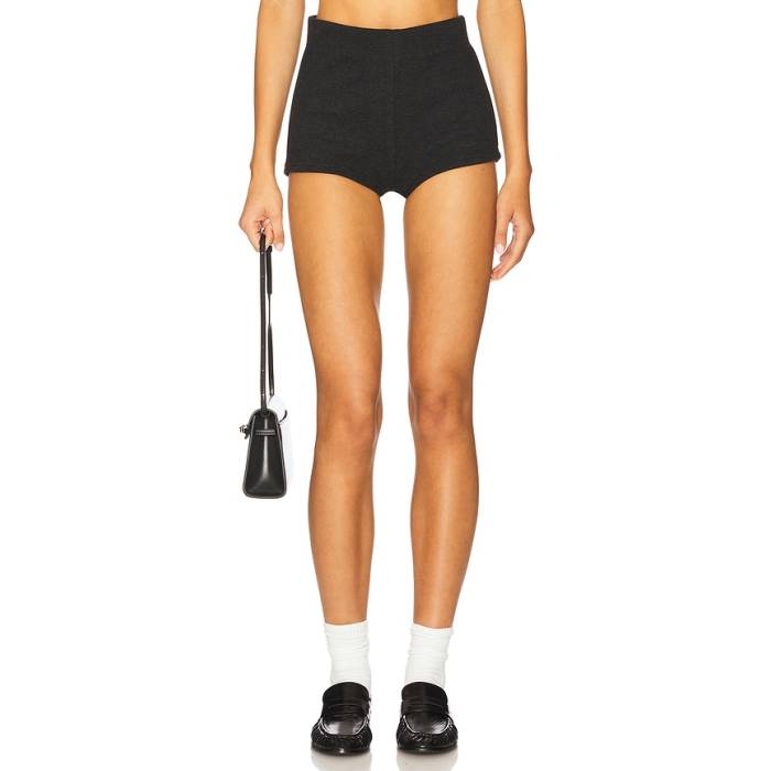 Lamarque 【 Stacia Short Women Heather Charcoal 】 レディース heather ギョリュウモドキ 暗灰色 パンツ-ボトムス