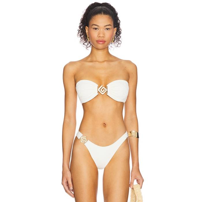 Lspace 【 X Rails Aziza Bikini Top Women Cream 】 レディース クリーム｜スニケス