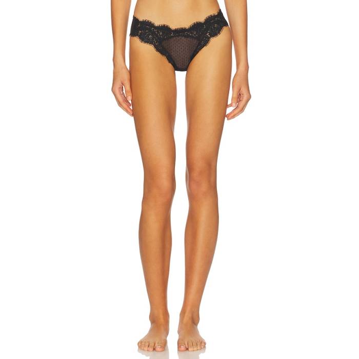 フリーピープル Free People 【 Fiona Bikini Panty Women Black 】 レディース 黒いこと 黒いこと
