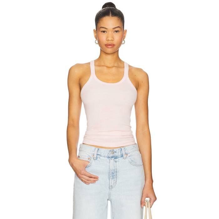 Re/Done 【 Ribbed Tank Women Rosita Tie Dye 】 貯蔵タンクとっ始め レディース タイ レディースファッション-トップス-タンクトップ