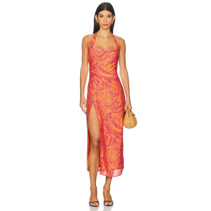 セブンワンダー Seven Wonders 【 Alana Midi Dress Women Aira Orange 】 ドレス レディース orange 橙・オレンジ|スニケス