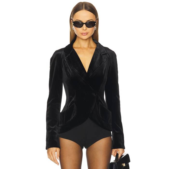 Norma Kamali 【 Bird Jacket Women Black 】 Jacket ジャケット レディース 黒色 ブラック｜スニケス