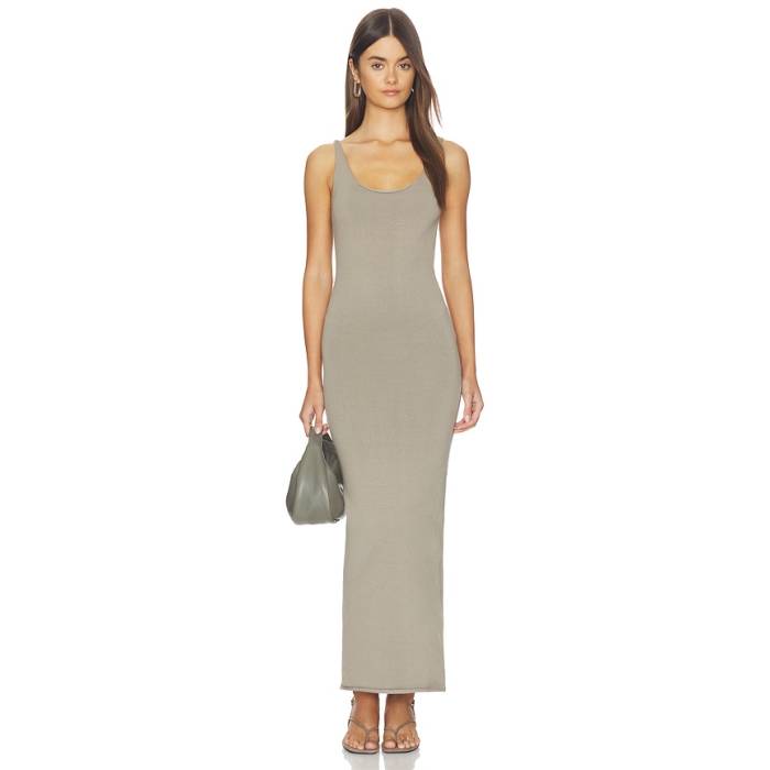Entire Studios 【 Undone Knit Midi Dress Women Clay 】 編み物 お召しもの レディース