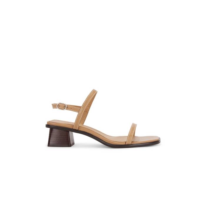 Flattered 【 Juno Sandal Women Cognac Leather 】 レディース なめし革