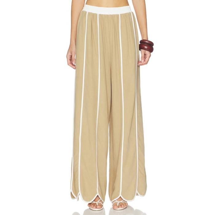 サンシア Sancia 【 The Elayna Pants Women Tan 】 レディース