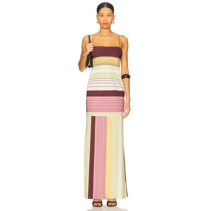 Sir. 【 Fontana Slip Dress Women Elisa Stripe 】 お召しもの レディース Stripe 縞模様