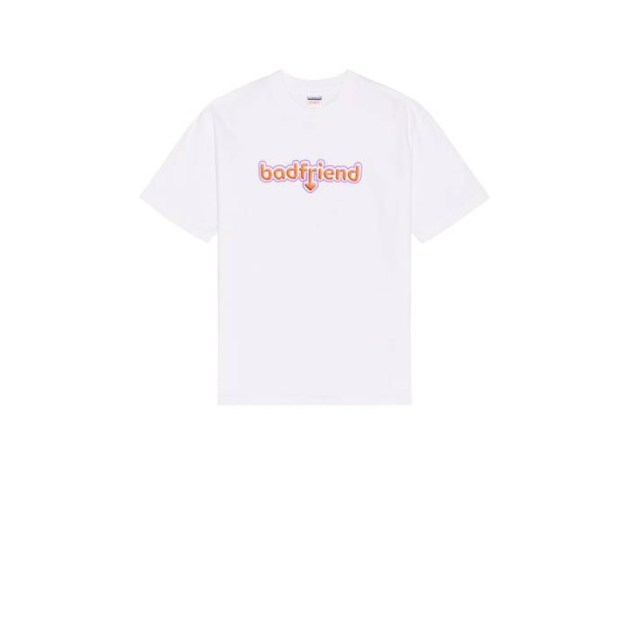 Badfriend 【 Unique Tee Men White 】 ティーシャツ メンズ 白いこと 白いこと