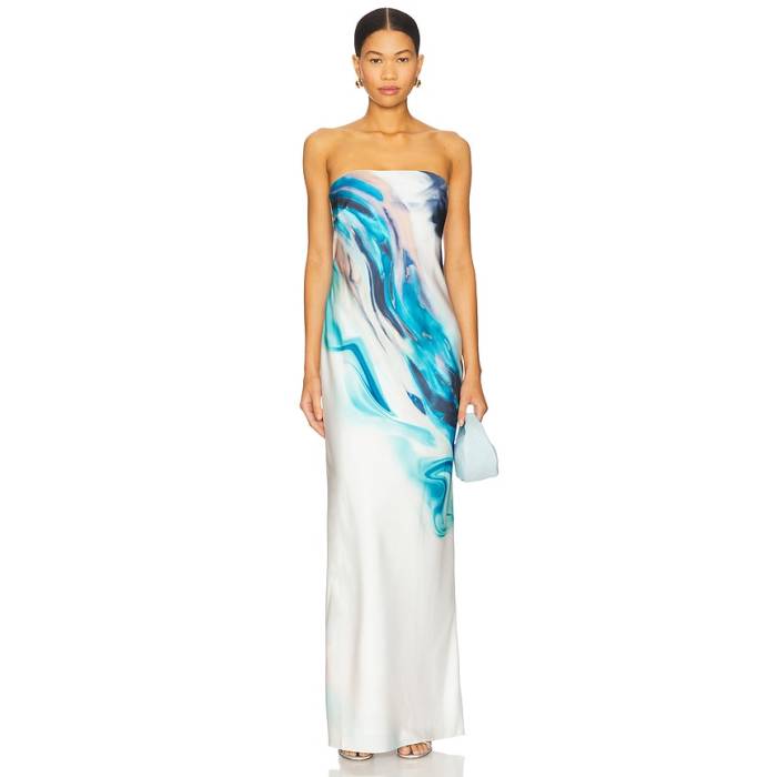 Et Ochs 【 Nessa Dress Women Multi Color Tie Dye 】 お召しもの レディース タイ