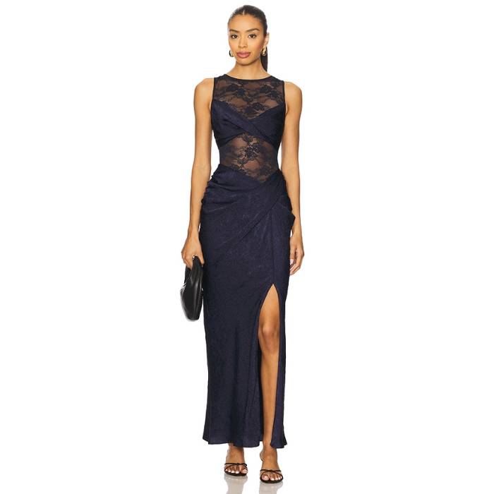 Significant Other 【 Nida Maxi Dress Women Sapphire 】 御召しもの レディース