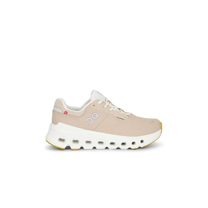 オン On 【 Cloudrunner 2 Waterproof Sneakers Women Sand \u0026Amp; Dew 】 レディース 砂色・砂子