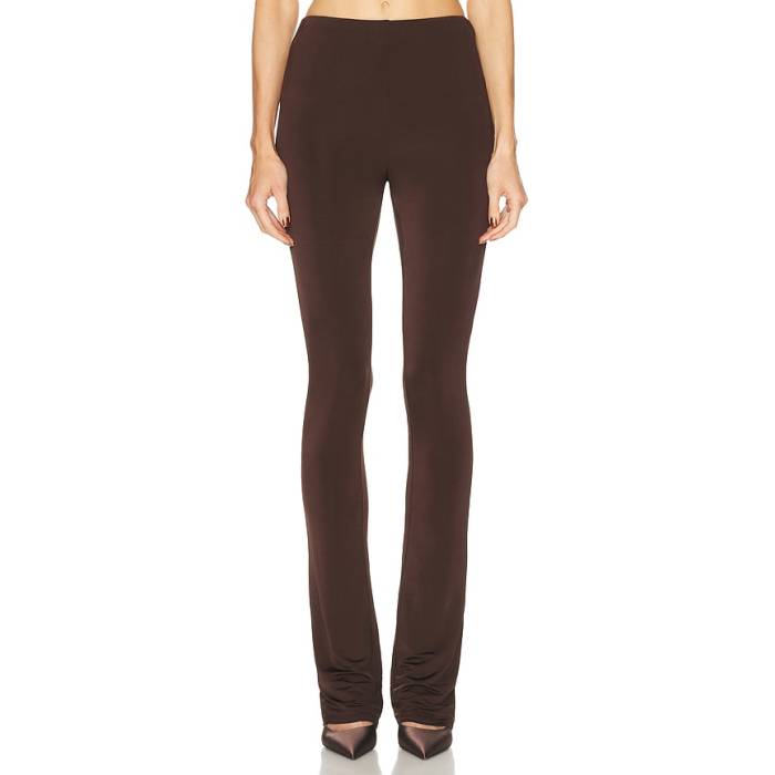 Camila Coelho 【 Ocina Pant Women Chocolate 】 ズボン下 レディース
