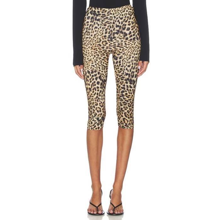 Norma Kamali 【 Capri Legging Women Cheetah Patch 】 レディース|スニケス