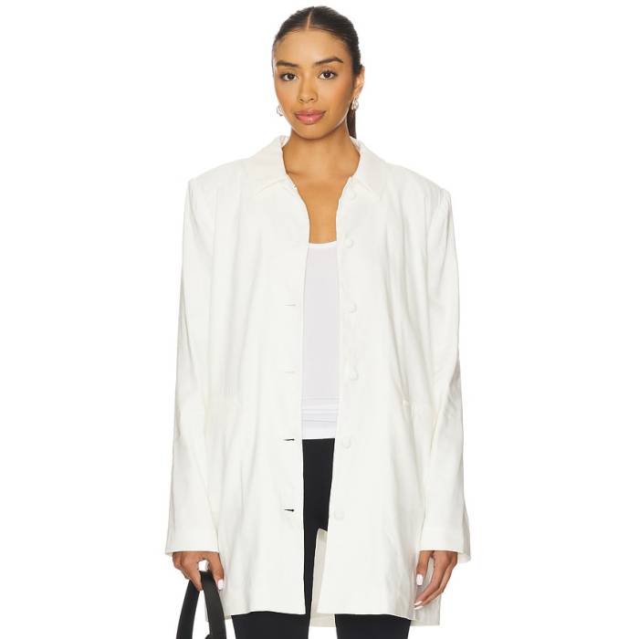Stone Cold Fox 【 X Revolve Candace Jacket Women Ivory 】 Jacket 上衣 レディース 象牙色