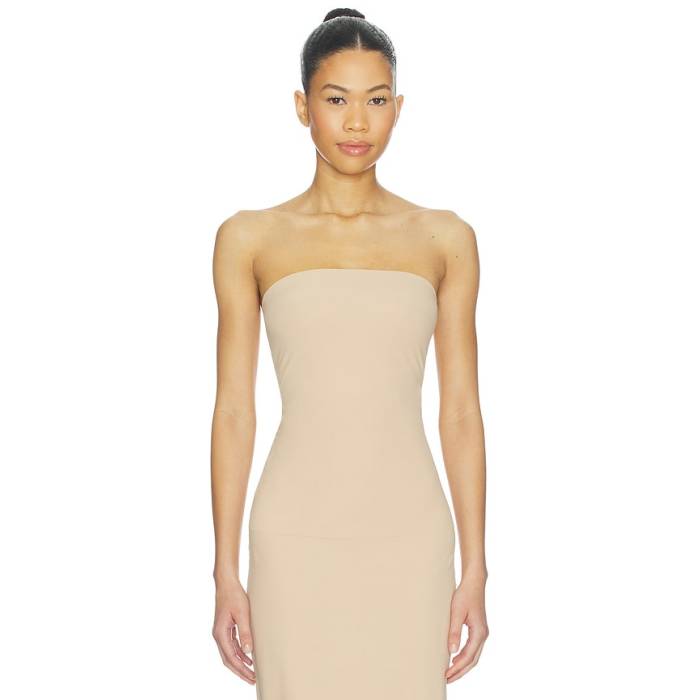 命令すること Commando 【 Strapless Cami Women Beige 】 レディース ベージュ