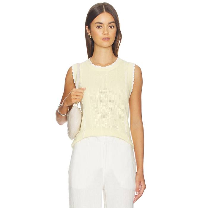 Alp N Rock 【 Lillian Tank Women Soft Yellow 】 貯蔵タンクいの一番 レディース yellow 黄味がかった・黄色
