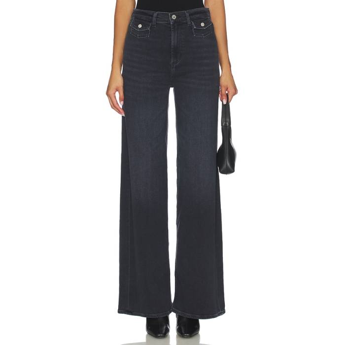 シチズンズオブヒューマニティ Citizens Of Humanity 【 Issy Wide Leg Jeans Women Washed Black 】 デニム レディース 黒いこと 黒いこと