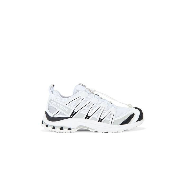 サロモン Salomon 【 Xa Pro 3D Men White, Lunar Rock, \u0026Amp; Black 】 労働者階級 メンズ ルーナー・ルナー 黒いこと 黒いこと