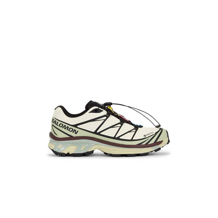 サロモン Salomon 【 Xt-6 Gtx Sneaker Men Asparagus, Green Tea, \u0026Amp; Brown Chocolate 】 靴 スニーカー メンズ green 緑・緑であること 赤銅色 赤銅色