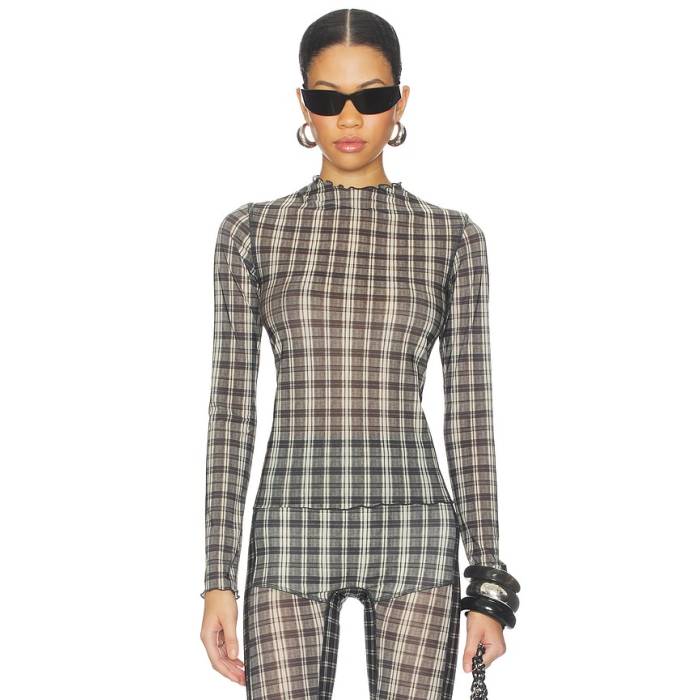 Knwls 【 Halcyon Top Women Combi Check 】 レディース