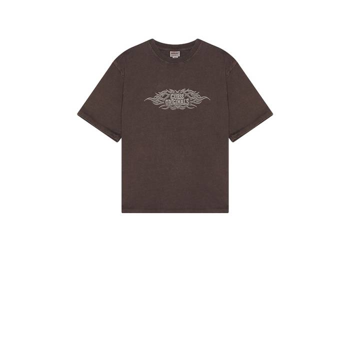 Guess Originals 【 Heavyweight Tee Men Regal Brown Multi 】 プルオーバー メンズ 赤銅色 赤銅色