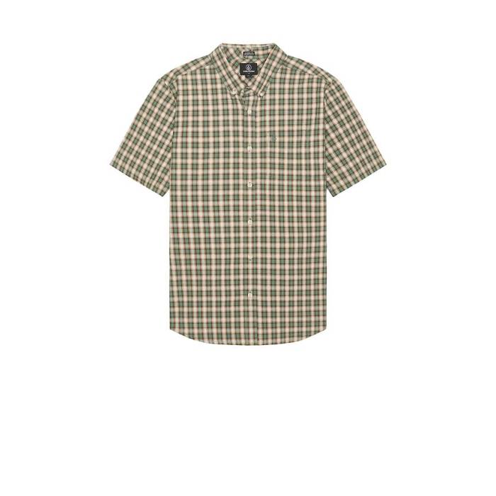 ボルコム Volcom 【 Morphew Shirt Men Light Olive 】 メンズ olive オリーブ