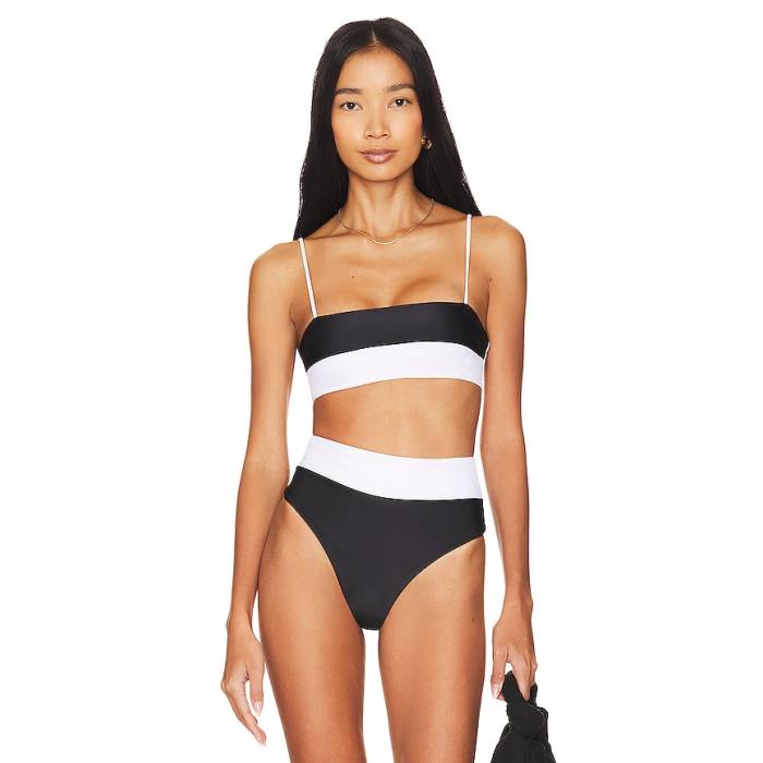 Lovers And Friends 【 West Coast Top Women Black &Amp; White 】 レディース 黒色 ブラック 白色 ホワイト｜スニケス