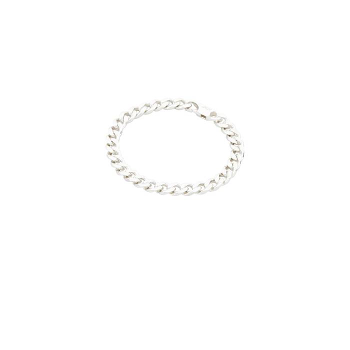 Two Jeys 【 Unstoned Cuban Bracelet Men Silver 】 キューバ共和国ン 腕輪 メンズ Silver しろがね色・しろがね色 メンズジュエリー・アクセサリー-ジュエリー・アクセサリー