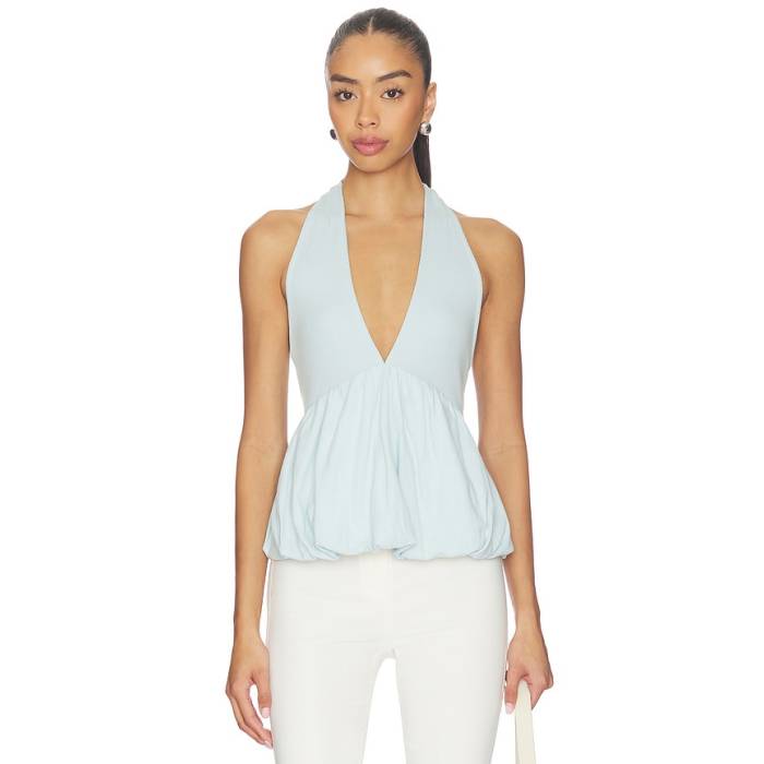 フリーピープル Free People 【 X Free-Est Paige Top In Starlight Blue Women Starlight Blue 】 青色 ブルー レディース 青色 ブルー｜スニケス