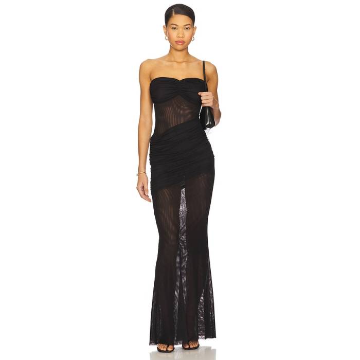 Bananhot 【 Erica Dress Women Black 】 お召しもの レディース 黒いこと 黒いこと