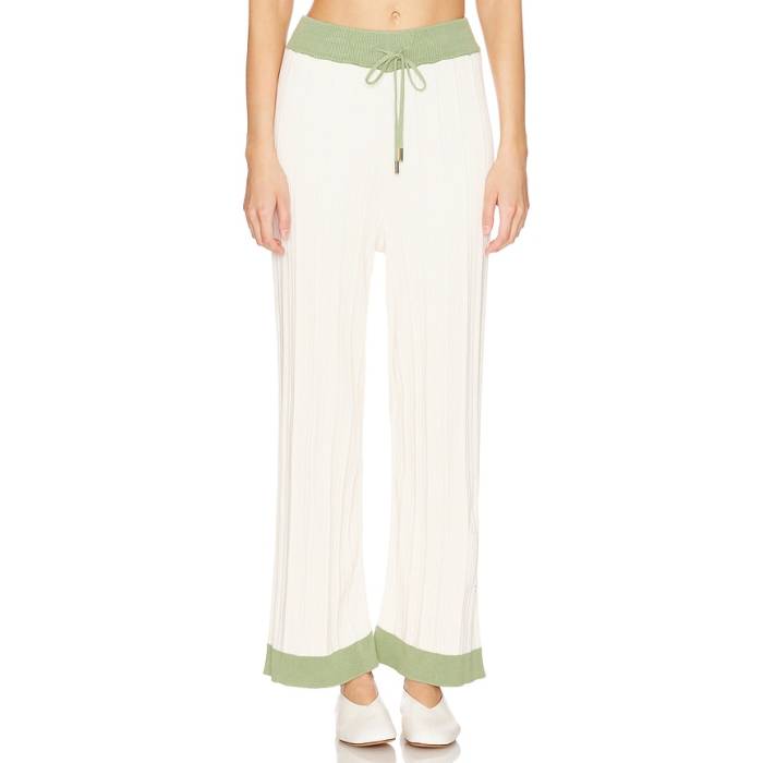 サンシア Sancia 【 The Cielo Knit Pants In Creme Pistachio Women 】 ニット レディース|スニケス