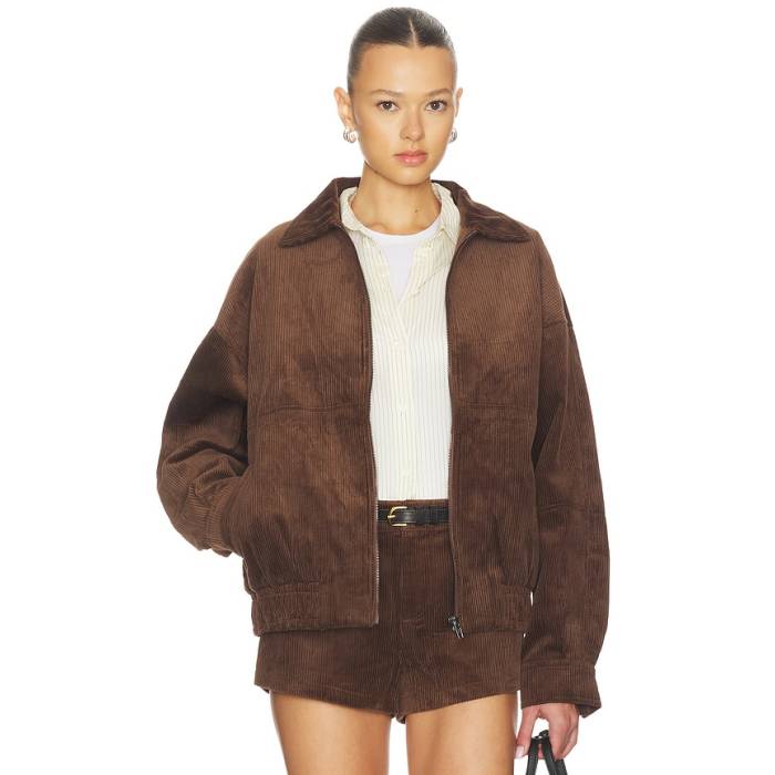 Nakedvice 【 The Jude Cord Bomber Women Brown 】 レディース 茶色 ブラウン｜スニケス